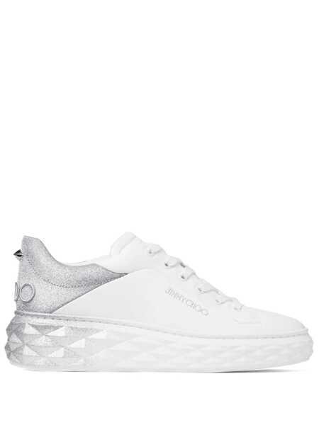 Sneakers Jimmy Choo Jimmy Choo White And Silver Sneakers WHITE Femei (BM 16952079) 1
