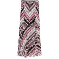 Fuste Missoni Multicolor Pink And Brown Long Skirt Femei