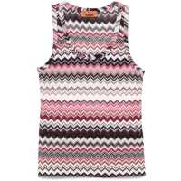 Topuri Missoni Multicolor Top With Pink And Black Design Femei