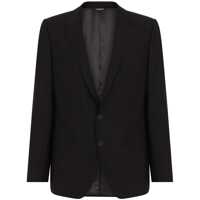 Costume Dolce & Gabbana Blue Virgin Wool Single-Breasted Suit Barbati