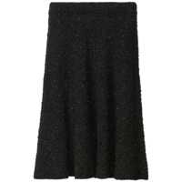 Fuste Fabiana Filippi Black Wool Skirt Femei