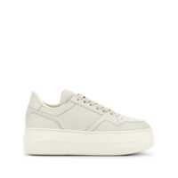 Sneakers Hogan Light Beige Calf Leather Sneakers Femei