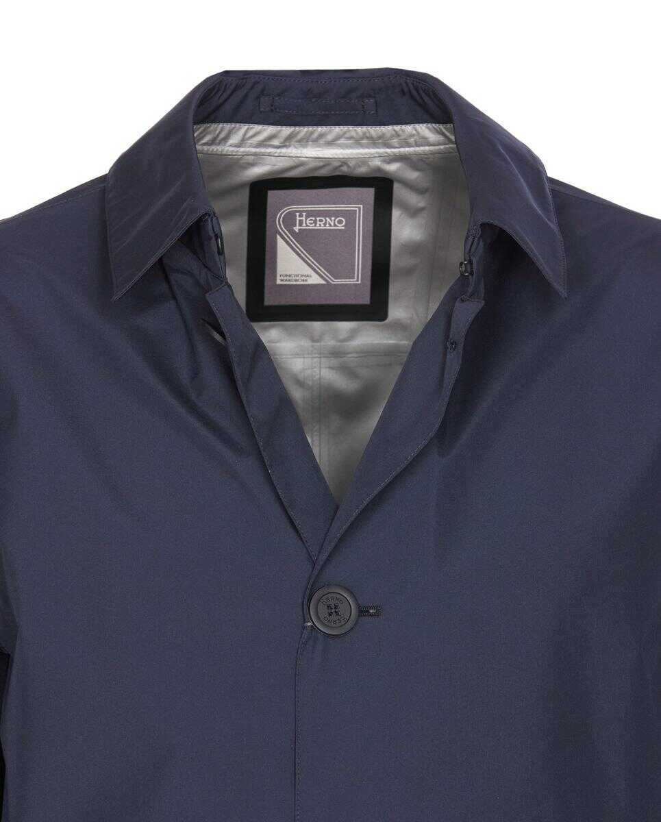 Jachete Herno Herno City Life Windbreaker Jacket BLUE Barbati (BM 16958637) 4