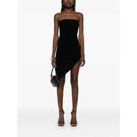 Rochii NORMA KAMALI Dama - Rochii NORMA KAMALI Black Strapless Dress With Side Slit In Tech Fabric Woman Black Femei (BM 16960869) - B-mall.ro