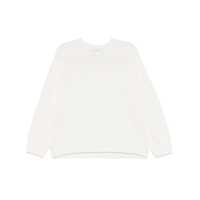 Pulovere Fabiana Filippi White Cotton Knitwear Femei