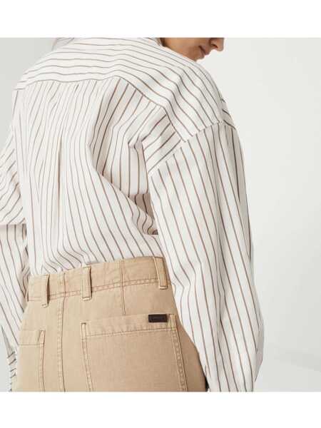 Fuste Brunello Cucinelli Brunello Cucinelli Skirts Beige Femei (BM 16963107) 5