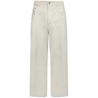 Blugi Rick Owens White Cotton Jeans Barbati