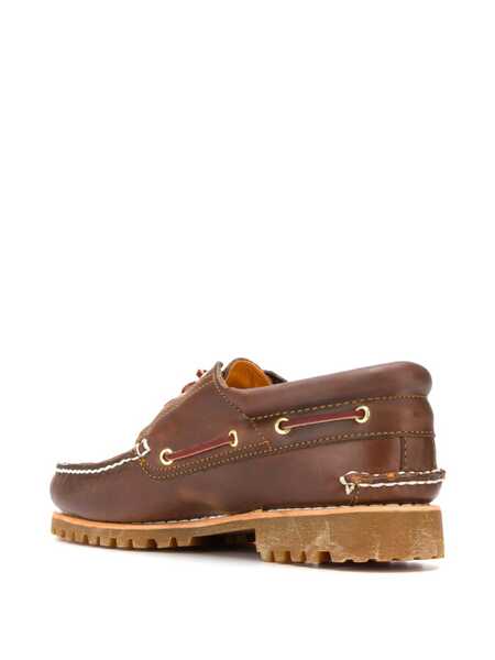 Sandale Timberland Timberland 3-Eye Authentic Boat Shoes BROWN Barbati (BM 16970196) 3