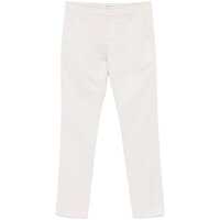 Pantaloni Dondup Gaubert Pants In Light Beige Cotton Barbati