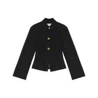 Geci Ganni Ganni Black Jacket With Golden Buttons