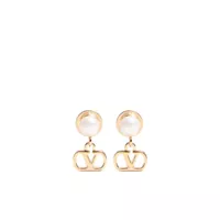 Cercei Valentino Garavani Vlogo Pearls Earrings Femei