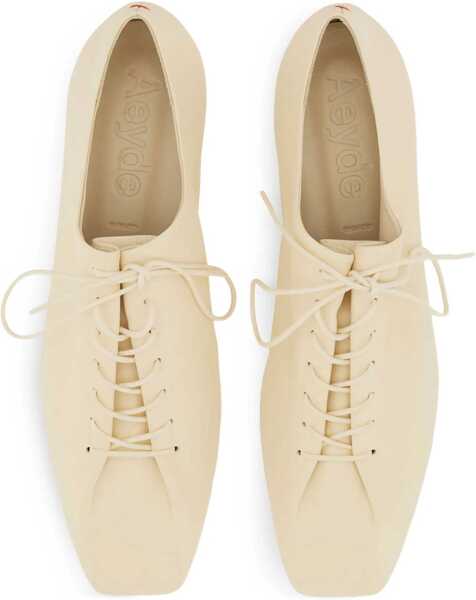 Pantofi casual AEYDE Derby Isla WHITE Femei (BM 16974325) 4