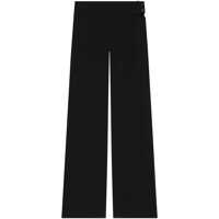 Pantaloni casual Courrèges Black Casual Pants With Waistband Femei