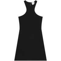 Rochii Courrèges Black Short Dress With Geometric Design And Sleeveless Femei