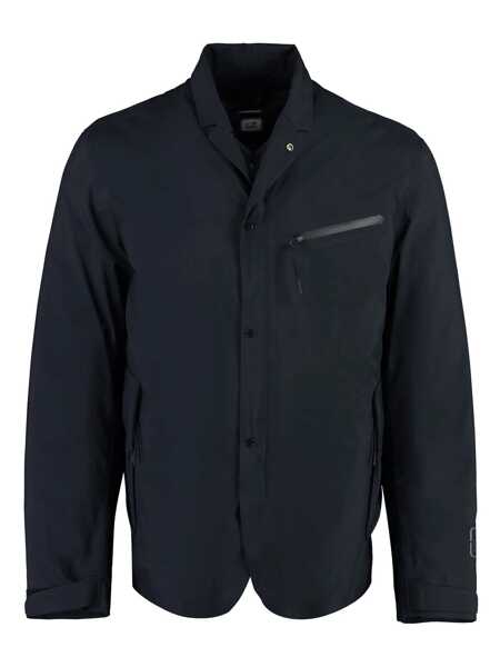 Geci de iarna C.P. Company C.P. Company Technical Fabric Jacket With Internal Removable Down Jacket BLUE Barbati (BM 16974459) 1