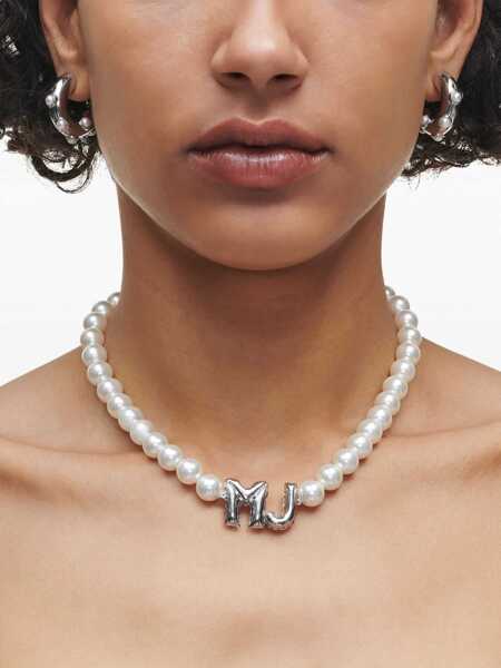 Bijuterii Marc Jacobs Marc Jacobs Bijoux WHITE / SILVER Femei (BM 16974567) 5