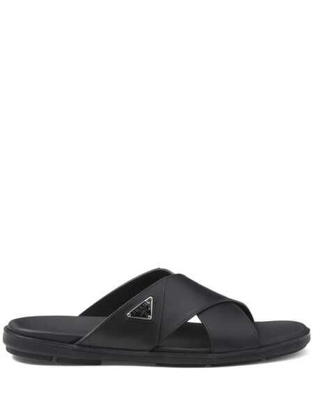 Sandale Prada Prada Slippers Black Barbati (BM 16974582) 1
