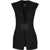 Balmain Padded Lace Vest With Velcro Closure Black