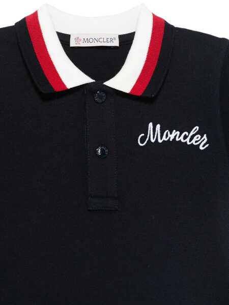 Tricouri Polo Moncler SS POLO Blue Baieti (BM 16975266) 3