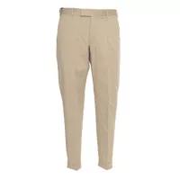 Pantaloni casual Trousers - REBEL 1 Pleat, Diagonal Pockets, Flap Back Pockets Barbati