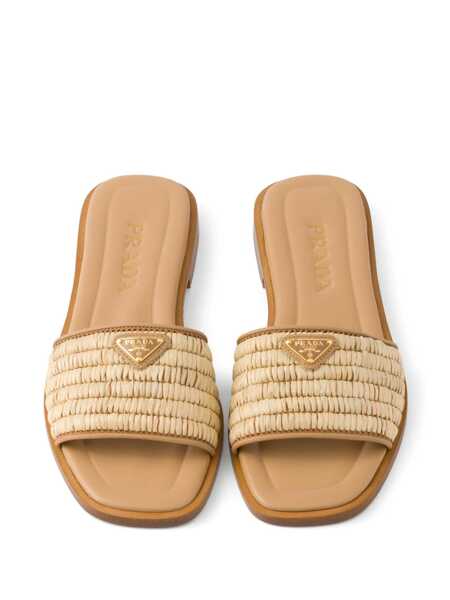 Sandale Prada Prada Slippers BEIGE O TAN Femei (BM 16976475) 4