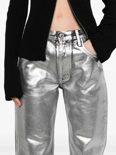 Blugi THE ATTICO The Attico Jeans SILVER Femei (BM 16976919) 5