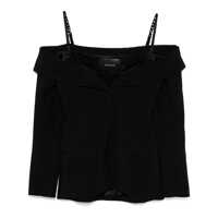 Topuri Mugler Long Sleeves Top Clothing Femei