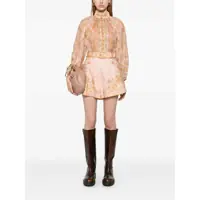 Imbracaminte ZIMMERMANN Dama - Pantaloni casual ZIMMERMANN Zimmermann Shorts CREAMPINK Femei (BM 16977402) - B-mall.ro