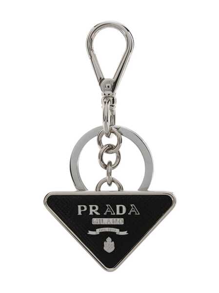 Accesorii Prada Prada Logo Keyring Black Barbati (BM 16977519) 1