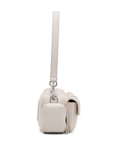 Genti de umar Marc Jacobs Marc Jacobs The Leather Cargo Bag COTTON/SILVER Femei (BM 16977525) 5
