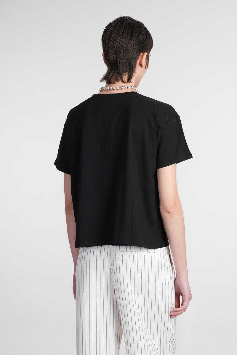 Tricouri Loulou Studio Loulou Studio Faaa T-Shirt Black Femei (BM 16978056) 3