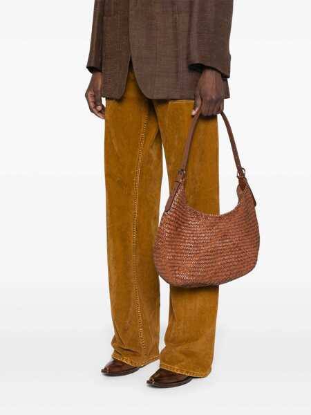 Genti de mana DRAGON DIFFUSION Dragon Diffusion Luna Mezza Tote Color LEATHER COLOR Femei (BM 16978062) 2