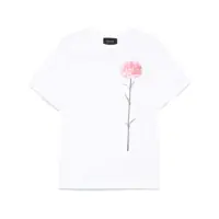 Tricouri Simone Rocha Carnation Print Short Sleeve T-Shirt Clothing Femei