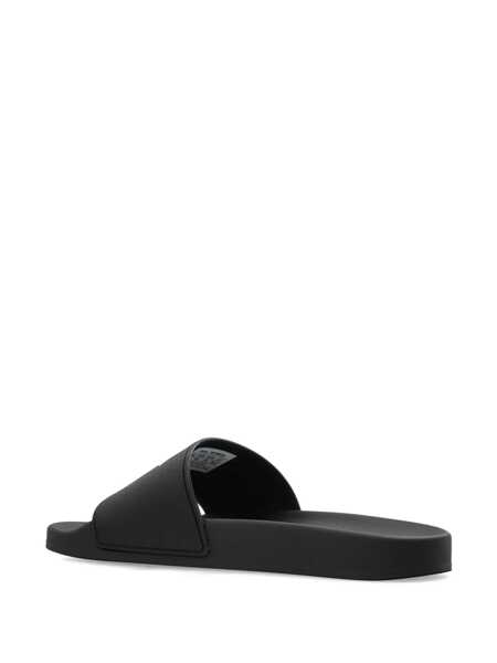 Sandale Balenciaga Balenciaga Pool Slide Sandals Black Femei (BM 16978752) 3