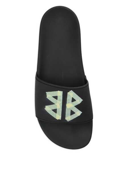 Sandale Balenciaga Balenciaga Pool Slide Sandals Black Femei (BM 16978752) 4