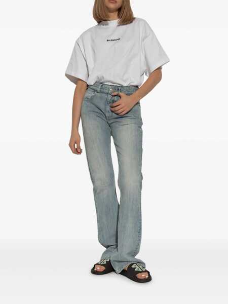 Sandale Balenciaga Balenciaga Pool Slide Sandals Black Femei (BM 16978752) 5