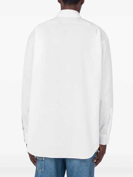 Camasi Moschino Moschino Margherite Shirt WHITE Barbati (BM 16980603) 3