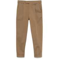 Pantaloni Pt Torino Brown Cotton Trousers Barbati