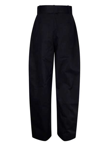 Pantaloni casual STUDIO NICHOLSON Studio Nicholson Trousers BLUE Femei (BM 16982268) 2