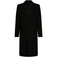 Paltoane Dolce & Gabbana Single-Breasted Wool Coat Barbati
