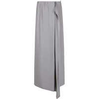 Fuste Giorgio Armani Double Satin Silk Skirt Clothing Femei