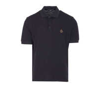 Tricouri Polo Herno Logo Cotton Polo Shirt Barbati