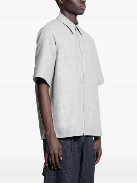 Camasi STUDIO NICHOLSON Studio Nicholson Shirts GREY Barbati (BM 16984677) 3