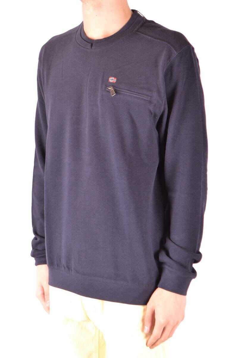 Pulovere Napapijri Napapijri Sweaters BLUE Barbati (BM 16985235) 3