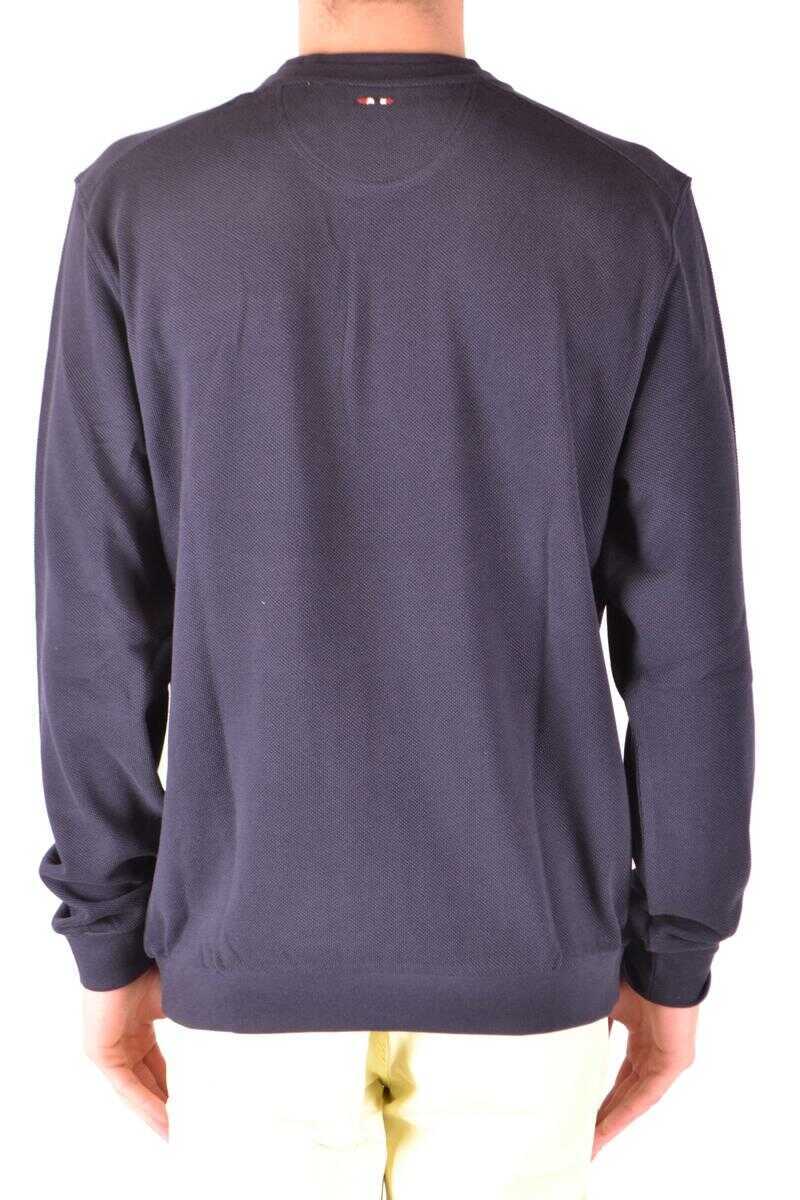 Pulovere Napapijri Napapijri Sweaters BLUE Barbati (BM 16985235) 4