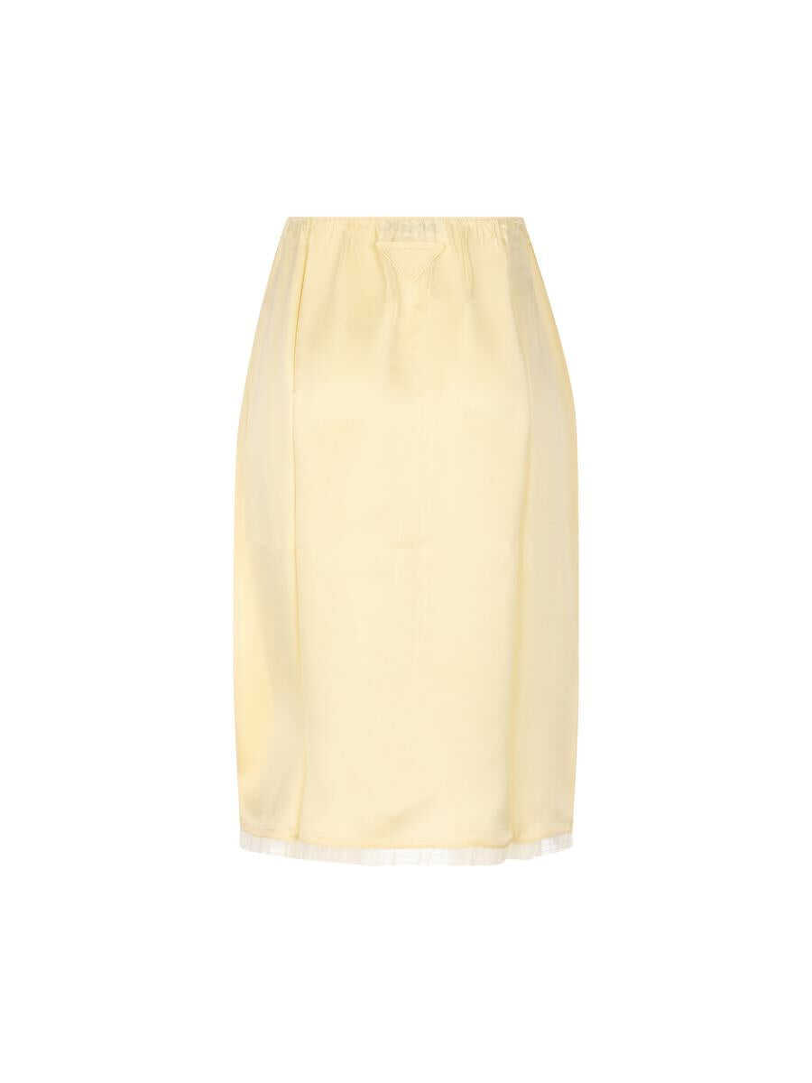 Fuste Prada Prada Skirts Beige Femei (BM 16985559) 2