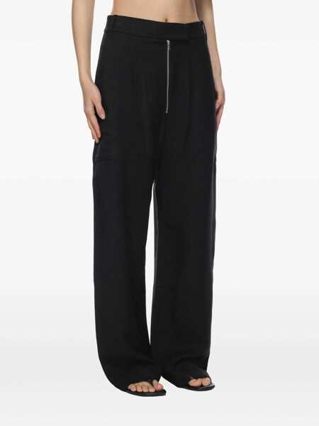 Pantaloni casual STUDIO NICHOLSON Studio Nicholson Trousers BLUE Femei (BM 16985847) 4