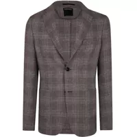 Geci Zegna Wool And Linen Jacket Clothing Barbati