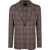 ZEGNA Zegna Wool And Linen Jacket Clothing BROWN