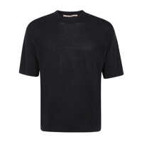 Camasi Roberto Collina Short Sleeves Comfy Fit Round Neck Clothing Barbati